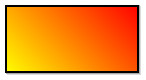 Rectangle with a gradient going from yellow in the bottom-left corner to red in the top-right corner