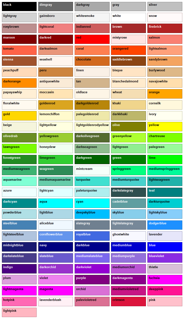 LEO colors sorted based on hue and saturation